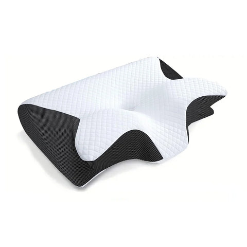 SleepCrest Ergonomic Memory Foam Cervical Pillow