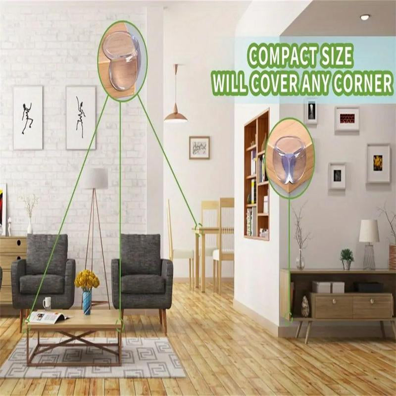 10Pcs Baby Protection Corner Guards, Furniture Edge Clear Anti-Collision Corner Protectors, Safety Protection and Corner Pads for Tables Cribs Fireplace Corners and Edges