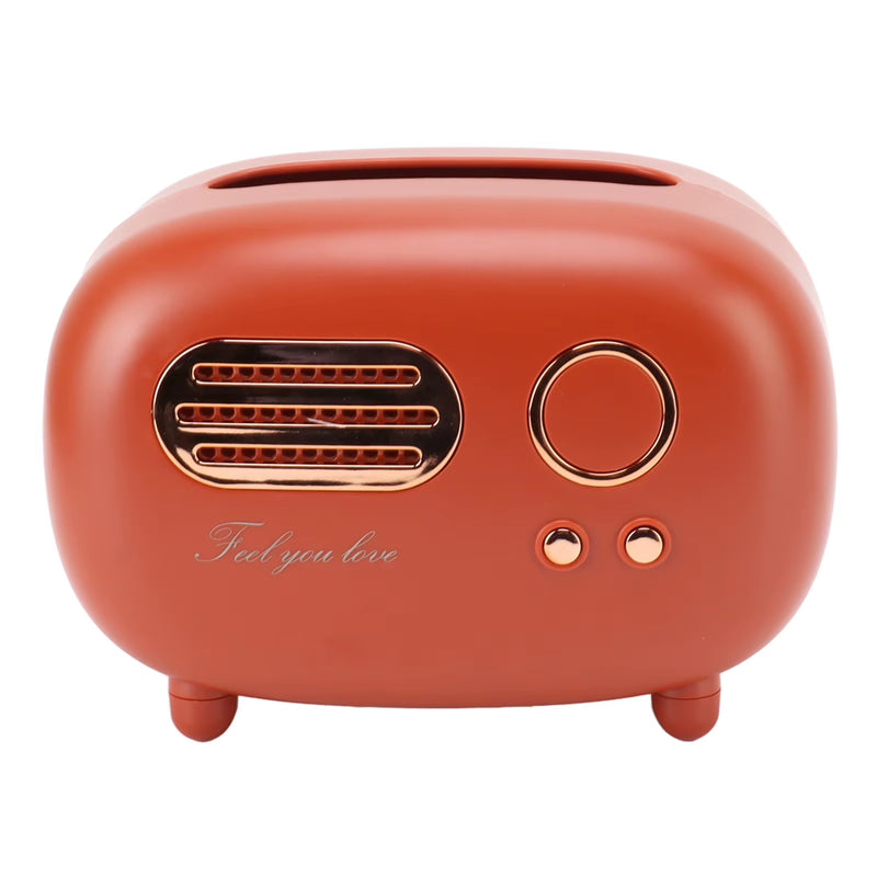 Vintage Nostalgia Radio Tissue Box
