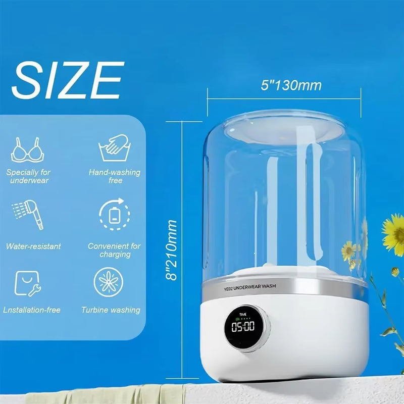 PureWash Portable Wireless Washing Machine