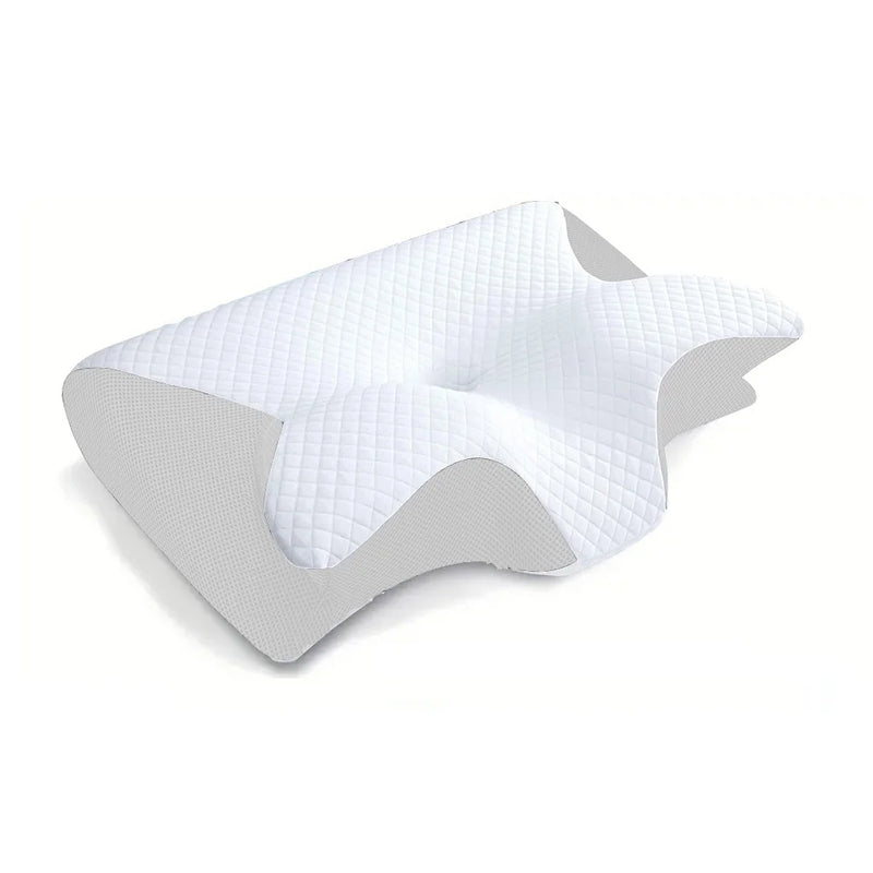 SleepCrest Ergonomic Memory Foam Cervical Pillow