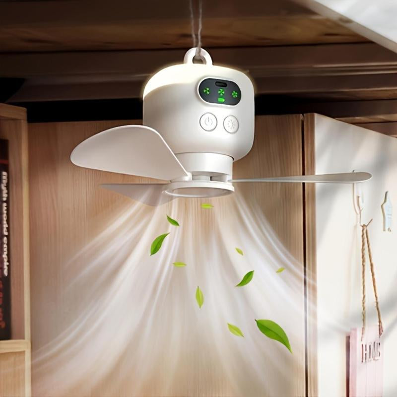 LumiCool Mini Rechargeable LED Fan