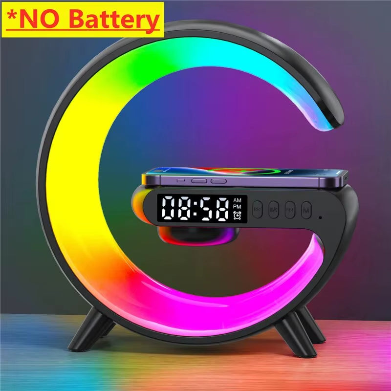 The Atmosphere iQ: G-Series LED Wireless Charger & Alarm Clock