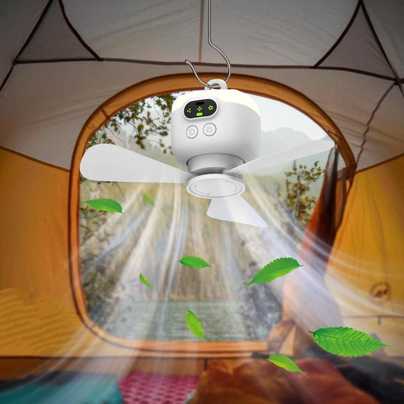LumiCool Mini Rechargeable LED Fan