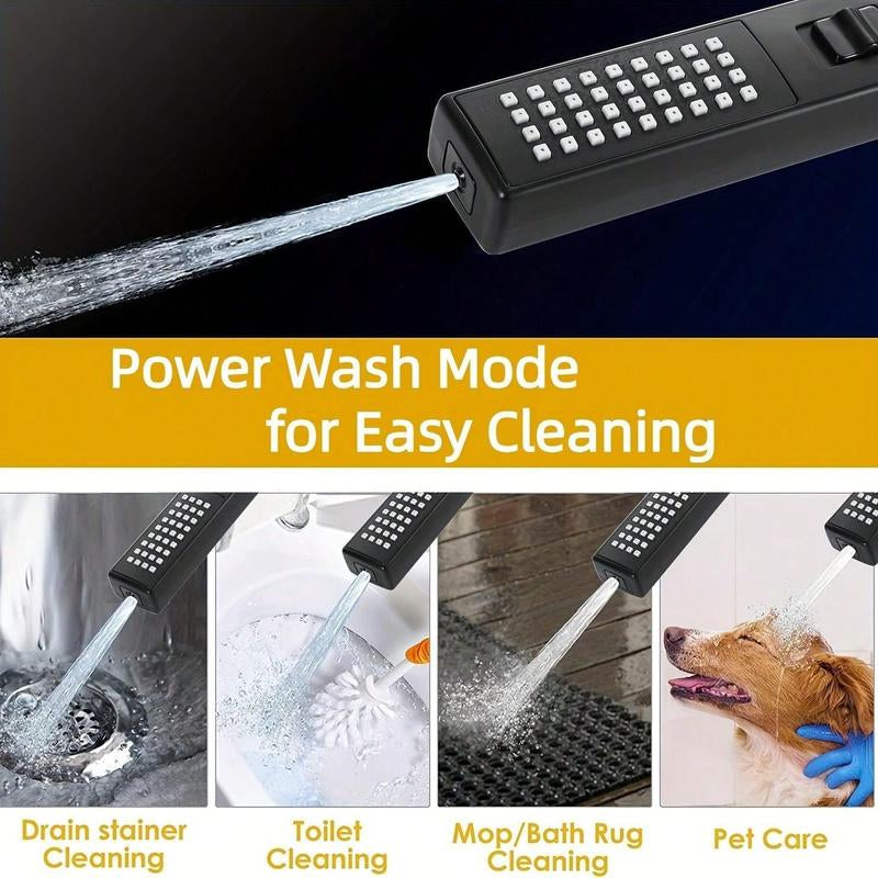 Natural Cascade 3-Spray Mode Rainfall Showerhead