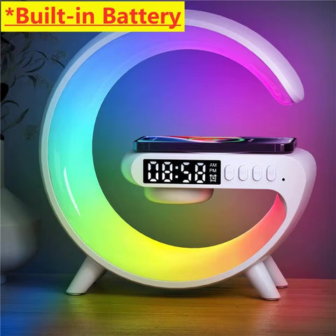 The Atmosphere iQ: G-Series LED Wireless Charger & Alarm Clock