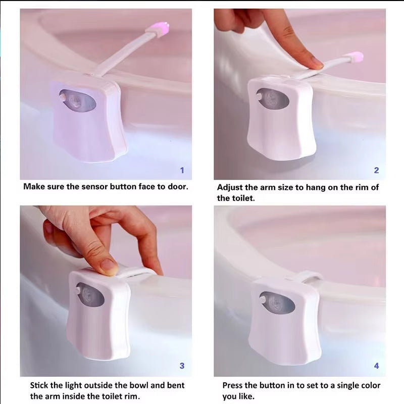 SmartSeat Motion Sensor Waterproof LED Night Light 