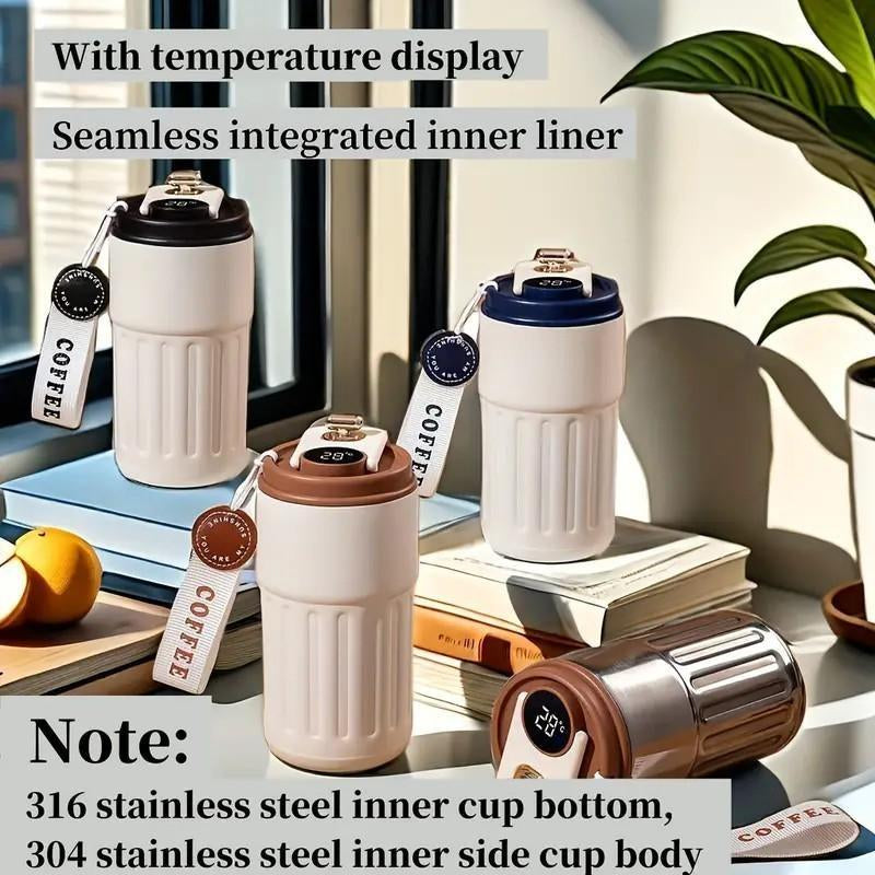 The TempGaurd Insulated Digital Coffee Cup