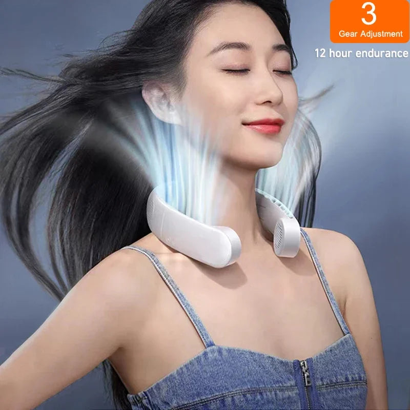 The AirWave Portable Neck Fan