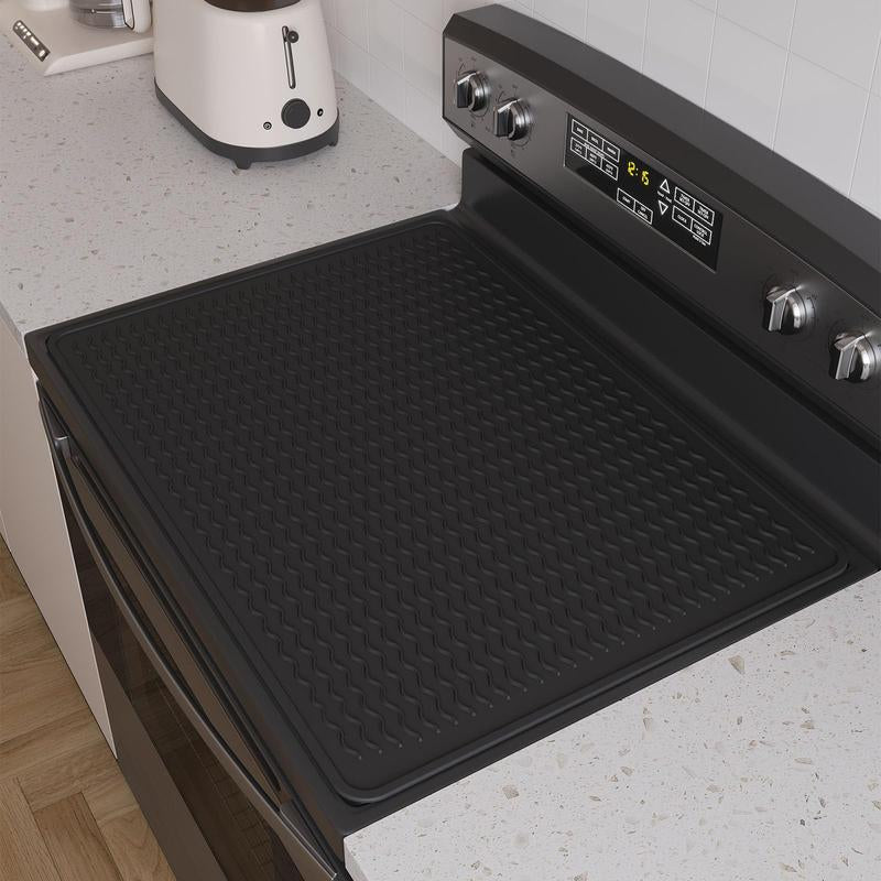 28" x 20" Ceramic Electric Stove Silicone Cover Mat