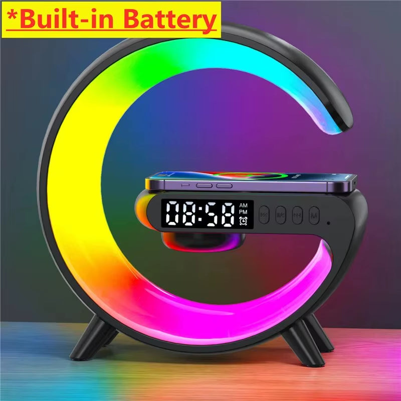 The Atmosphere iQ: G-Series LED Wireless Charger & Alarm Clock