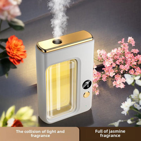Automatic Aromatherapy Diffuser, USB Rechargeable Aroma Diffuser, Long-Lasting Fragrance Diffuser, Long-Lasting Deodorization in Bedrooms and Bathrooms