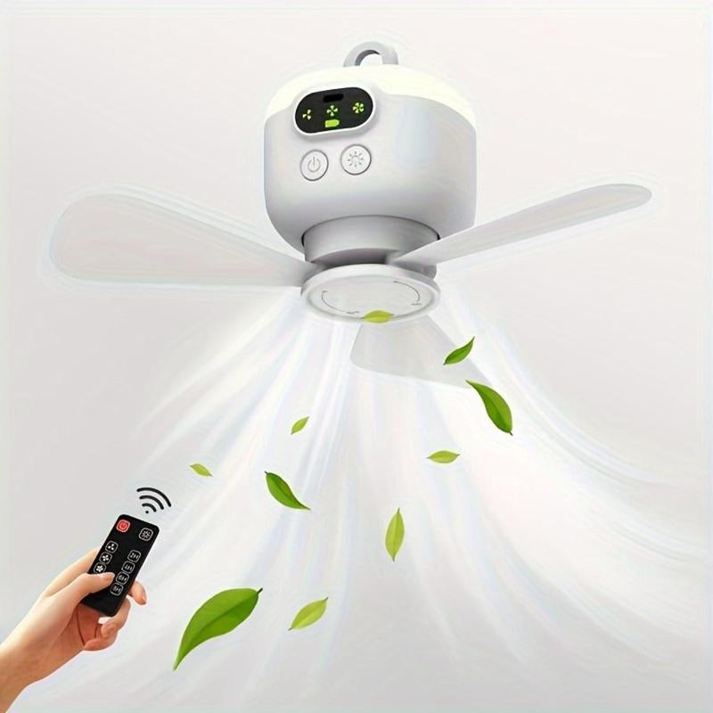 LumiCool Mini Rechargeable LED Fan