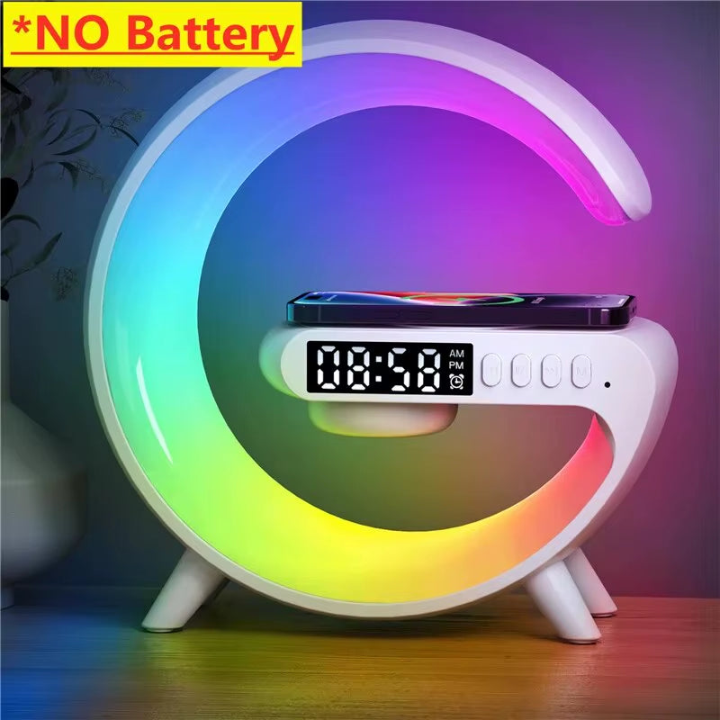 The Atmosphere iQ: G-Series LED Wireless Charger & Alarm Clock