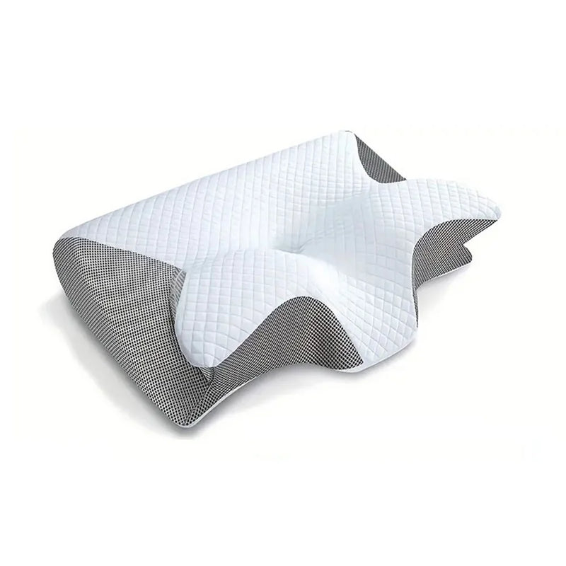 SleepCrest Ergonomic Memory Foam Cervical Pillow