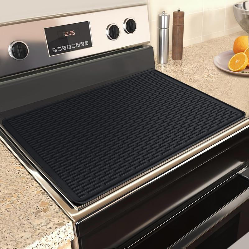28" x 20" Ceramic Electric Stove Silicone Cover Mat