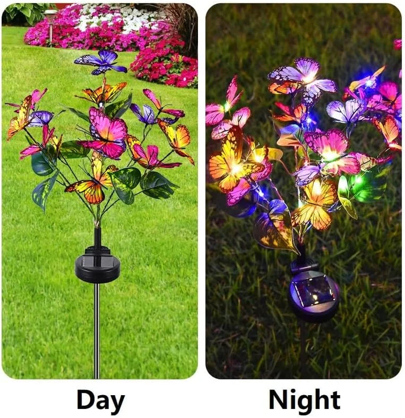 SolarGlow Butterfly Garden Lamp