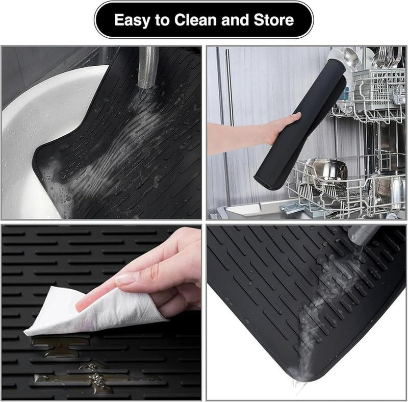 28" x 20" Ceramic Electric Stove Silicone Cover Mat