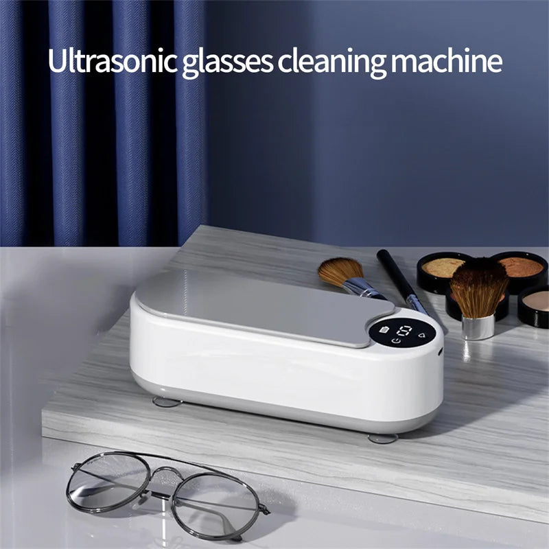 PureWave 450ml Portable Ultrasonic Cleaning Pod - Jewelry, Glasses, Brushes