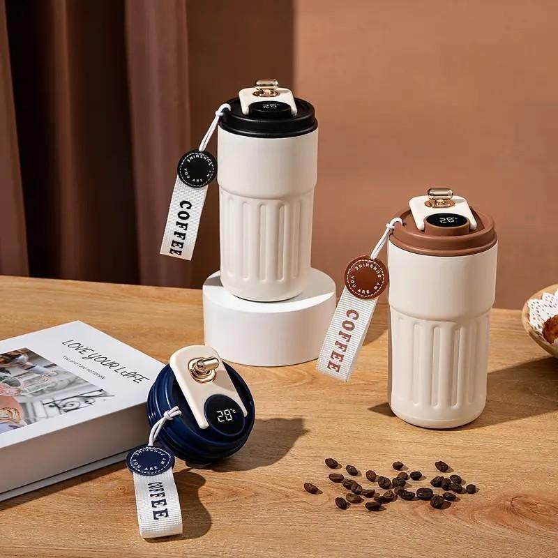 The TempGaurd Insulated Digital Coffee Cup