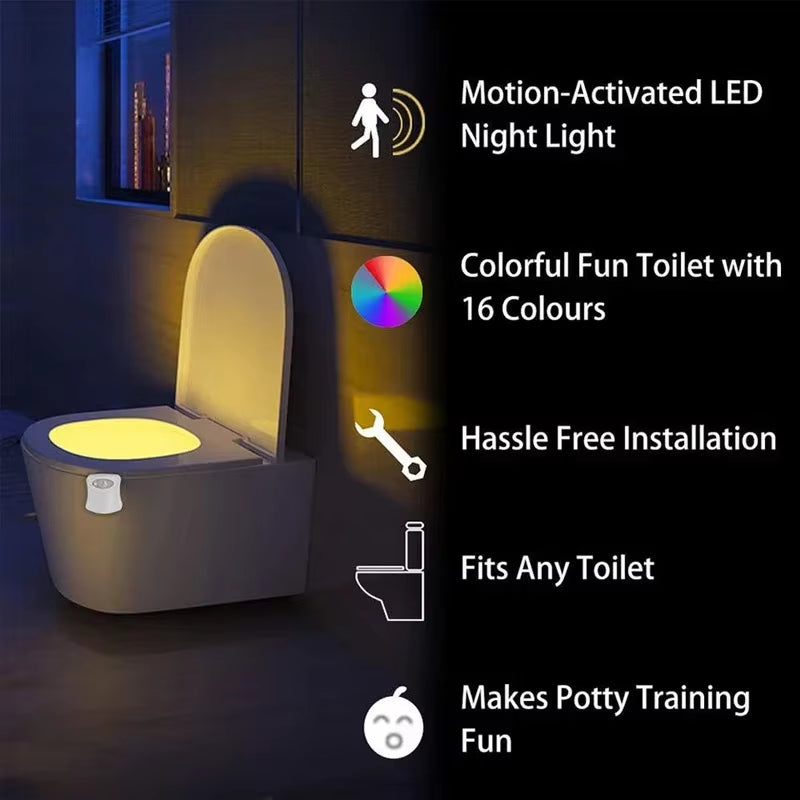 SmartSeat Motion Sensor Waterproof LED Night Light 