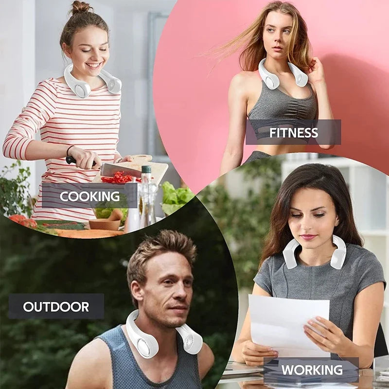 The AirWave Portable Neck Fan