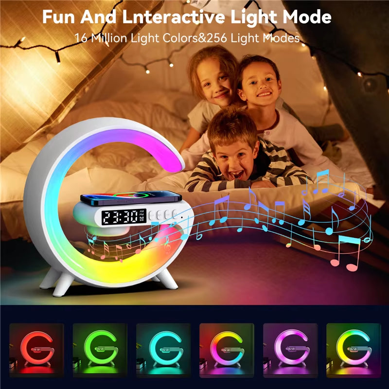 The Atmosphere iQ: G-Series LED Wireless Charger & Alarm Clock